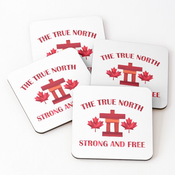 Item preview, Canada - The True North Strong and Free designed and sold by Patricia Johnston.