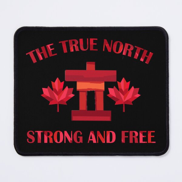 Item preview, Canada - The True North Strong and Free designed and sold by Patricia Johnston.
