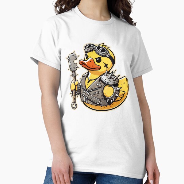 Item preview, Post-Apocalypse Punk Duck designed and sold by ChaosQuacks.