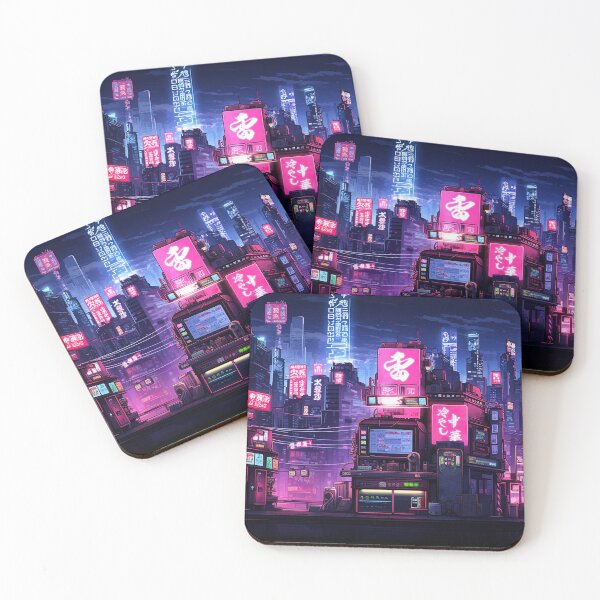Item preview, Cyberpunk Tokyo Street Diner designed and sold by Takeda-art.