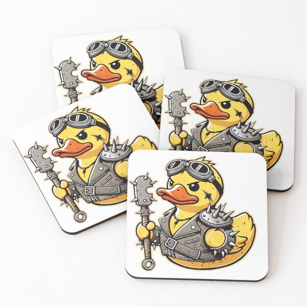 Item preview, Post-Apocalypse Punk Duck designed and sold by ChaosQuacks.