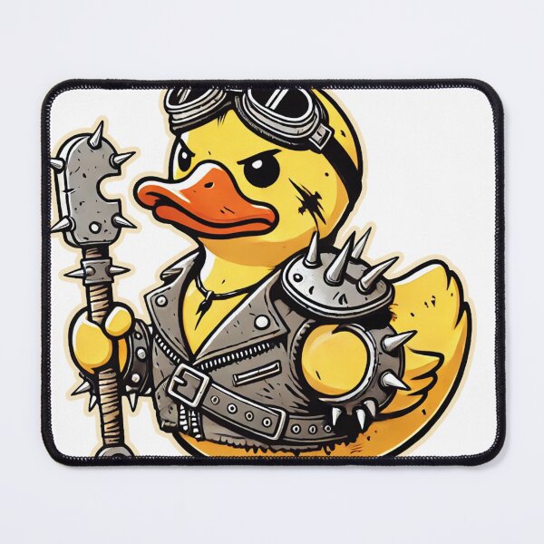Item preview, Post-Apocalypse Punk Duck designed and sold by ChaosQuacks.