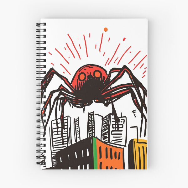 Item preview, Vibrant Chaos Beneath a Towering Spider designed and sold by Piotrek0001.
