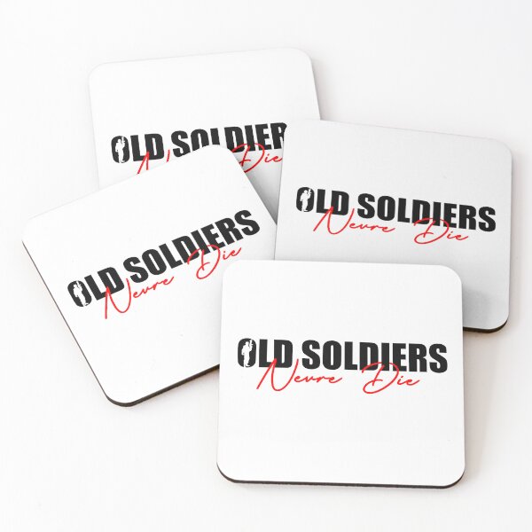 Item preview, old soldiers never die designed and sold by mumsilp.