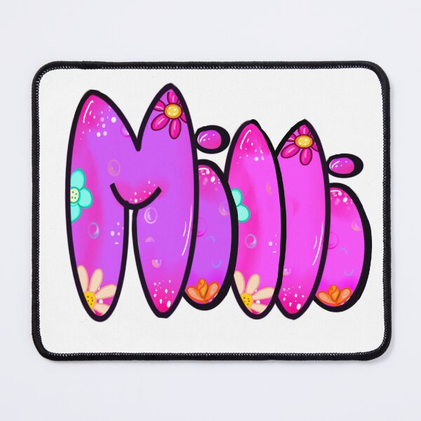 Item preview, Milli popular girls first name in pink and purple. Personalized personalised customised name Milli designed and sold by Artonmytee.