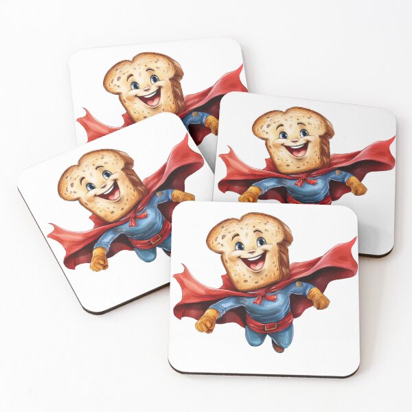 Item preview,  Super Bread Hero designed and sold by Olive and Lily Delights.