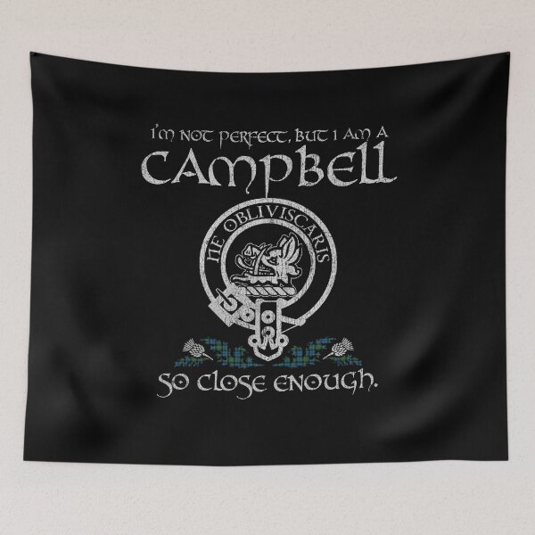 Item preview, Campbell of Loudon clan Scottish surname crest badge motto tartan sporran kilt men women designed and sold by Clan1093.