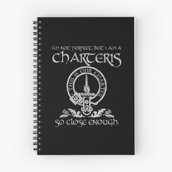 Item preview, Charteris clan Scottish surname crest badge motto tartan sporran kilt men women designed and sold by Clan1093.