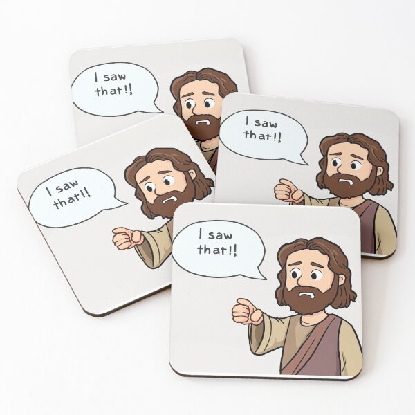 Item preview, Jesus Saying “I Saw That” designed and sold by AlwaysHome.