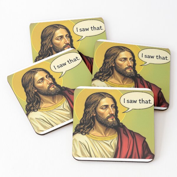 Item preview, Jesus Saying “I Saw That” designed and sold by AlwaysHome.