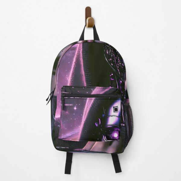 Item preview, Futuristic AI Cyborg Woman – Sci-Fi Tech & Galaxy Art designed and sold by FusionCipher.