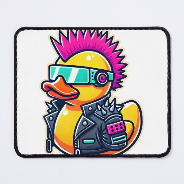 Item preview, Cyberpunk Duck designed and sold by ChaosQuacks.