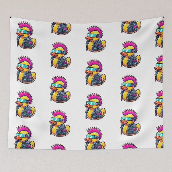 Item preview, Cyberpunk Duck designed and sold by ChaosQuacks.
