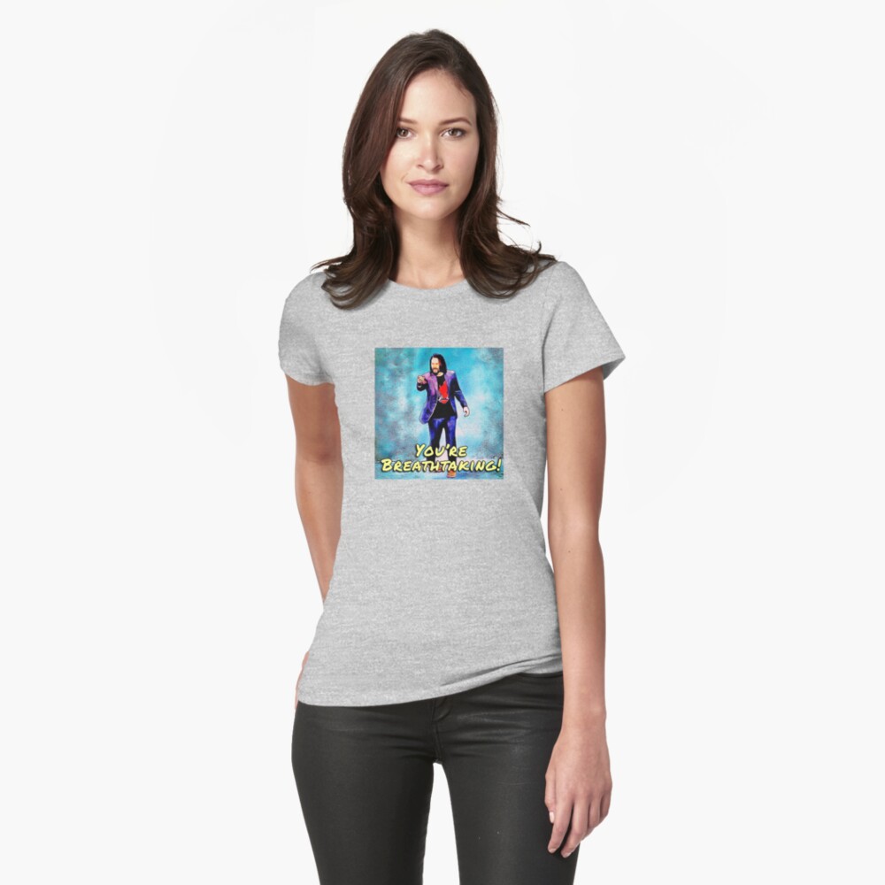Item preview, Fitted T-Shirt designed and sold by 1SadBlackSheep.