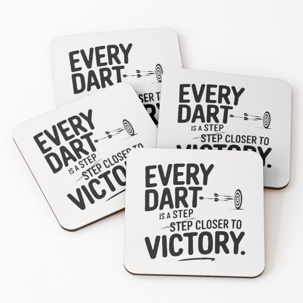 Item preview, Every dart is a step,step closer to victory designed and sold by NextRVibe.