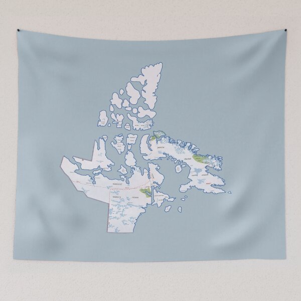 Item preview, Nunavut "Roadmap" designed and sold by Havocgirl.