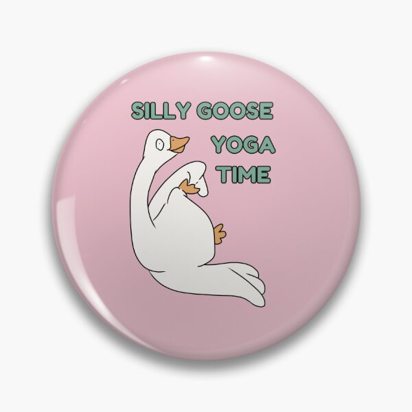 Item preview, Silly Goose Yoga Time designed and sold by HugSomeNettles.