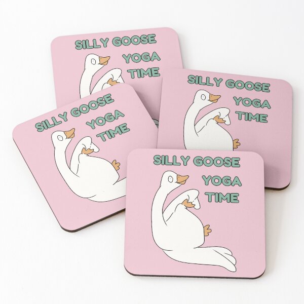 Item preview, Silly Goose Yoga Time designed and sold by HugSomeNettles.
