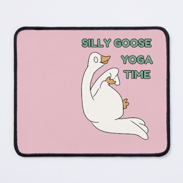 Item preview, Silly Goose Yoga Time designed and sold by HugSomeNettles.