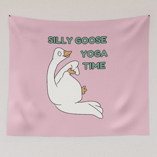 Item preview, Silly Goose Yoga Time designed and sold by HugSomeNettles.