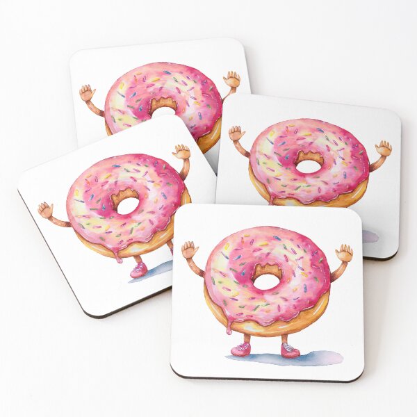 Item preview,  Happy Sprinkled Donut designed and sold by Olive and Lily Delights.