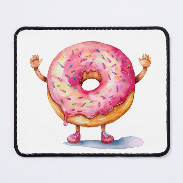 Item preview,  Happy Sprinkled Donut designed and sold by Olive and Lily Delights.