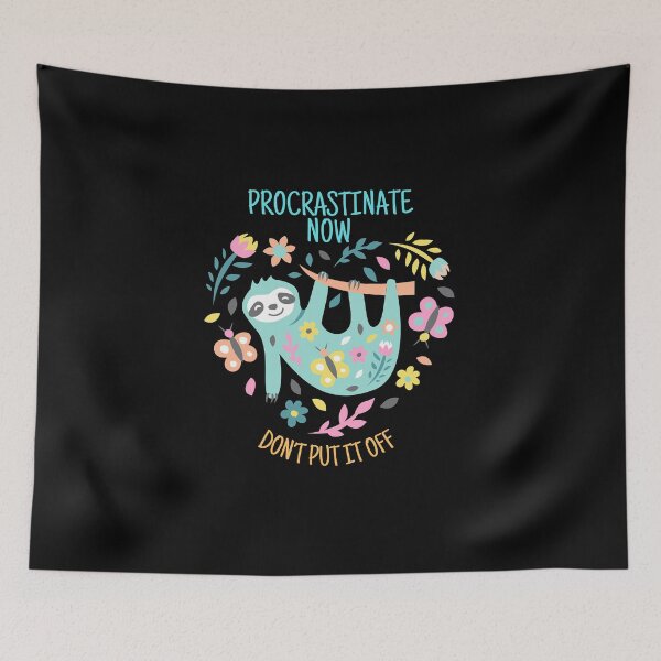 Item preview, Procrastinate Now Don't Put It Off Funny T-Shirt  designed and sold by EvocatiVerse.