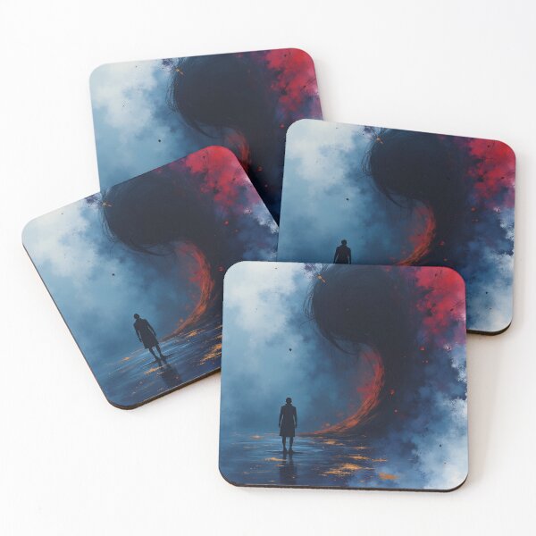 Item preview, Abstract Anime Moments - Captured in Watercolors designed and sold by  VectorArtFactory.