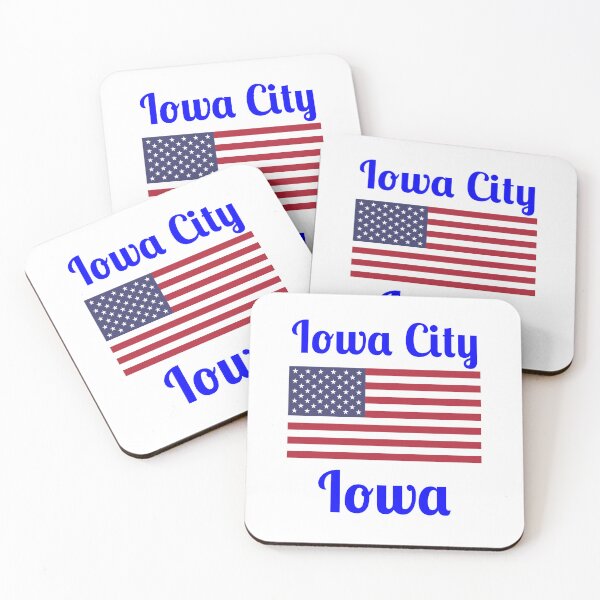 Aperçu de l'œuvre Iowa City Iowa - Imprimés élégants, créée et vendue par Fleetwood1994.