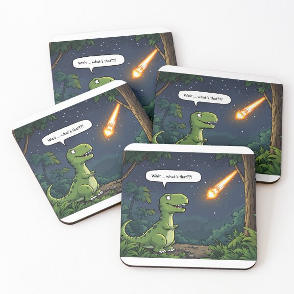 Item preview, Dinosaur Shocked by Extinction designed and sold by AlwaysHome.