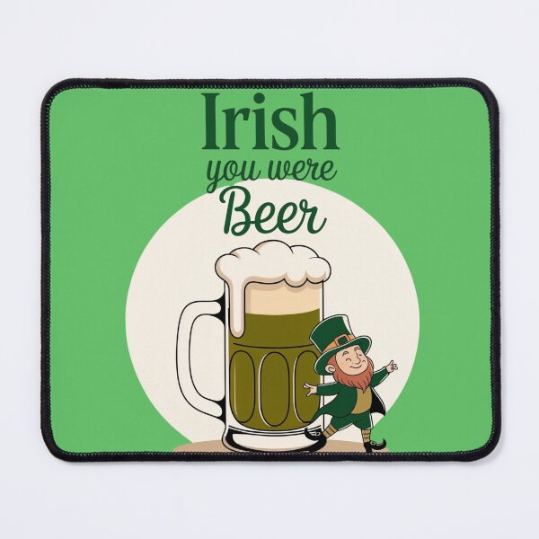 Item preview, Irish You Were Beer – Funny St. Patrick’s Day Drinking Shirt designed and sold by Collision19.