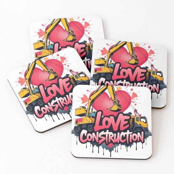 Item preview, Graffiti Style Construction Machines Heart – Cool Builder Tee designed and sold by ARTReMi.