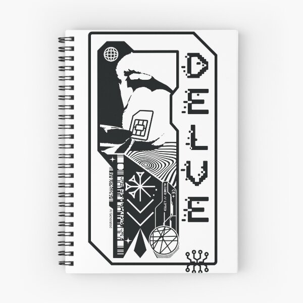 Item preview, Acid Turing Test (Black Single Ink Print) designed and sold by ScientiaAcLabor.