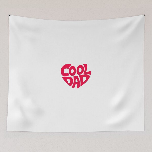Item preview, Cool Dad Retro Typography Heart Design designed and sold by Fatkid11.