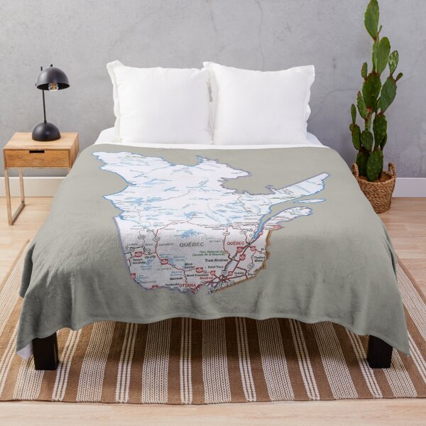 Item preview, Quebec Roadmap designed and sold by Havocgirl.