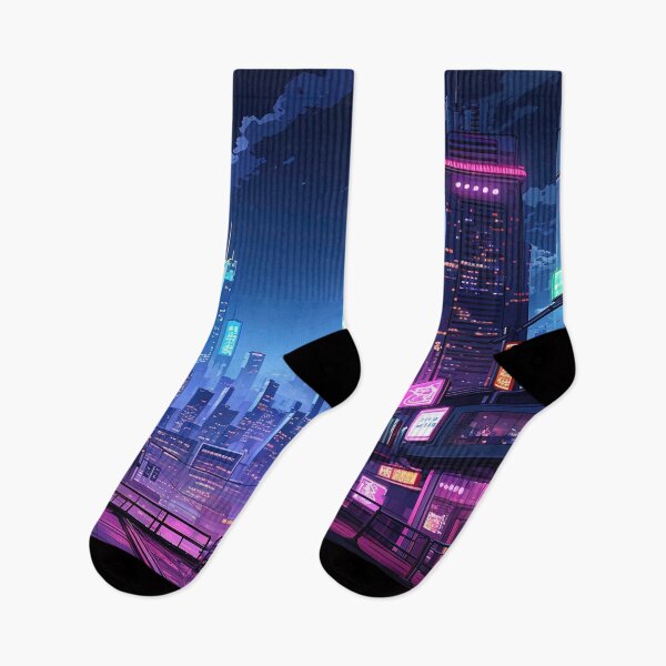 Item preview, Cyberpunk Tokyo Rooftop designed and sold by Takeda-art.