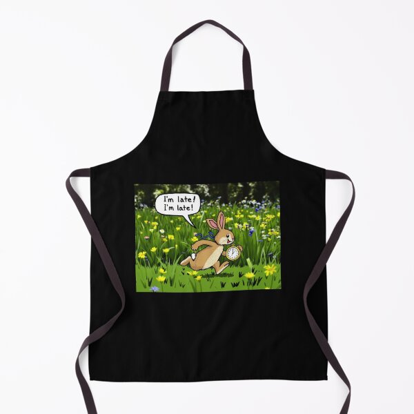 Item preview, Rabbit Running Late designed and sold by AlwaysHome.
