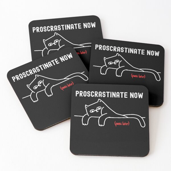 Item preview, Procrastinate Now (Panic Later) Funny T-Shirt  designed and sold by EvocatiVerse.