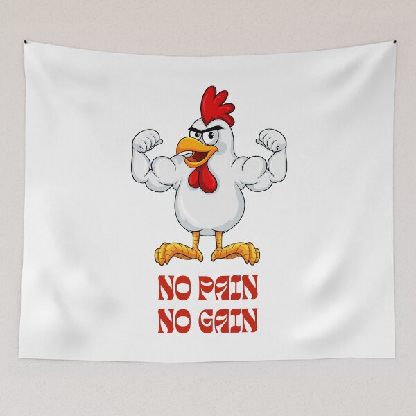 Item preview, No pain no gain designed and sold by Karim-Karem.