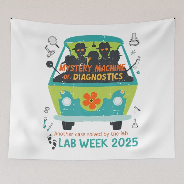 Item preview, Técnico de Laboratorio Divertido de la Semana del Laboratorio de Diagnóstico 2025 designed and sold by Vincent-Cloud.
