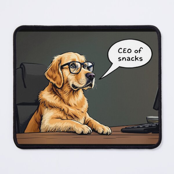 Item preview, Dog Declaring Itself as CEO designed and sold by AlwaysHome.