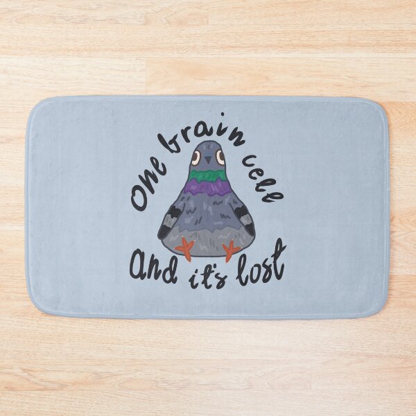 Item preview, One Brain Cell, And It's Lost – Funny and Silly Pigeon Design designed and sold by simple-goose.
