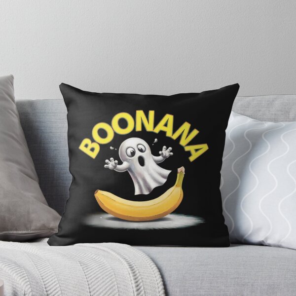 Item preview, Boonana – Cute Ghost and Banana Pun designed and sold by Fatkid11.
