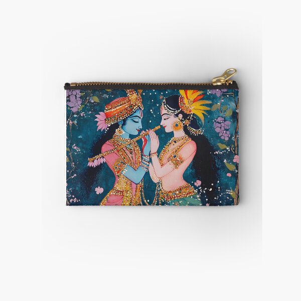 Item preview, Vibrant depiction of a divine couple in enchanted embrace designed and sold by Artessie.