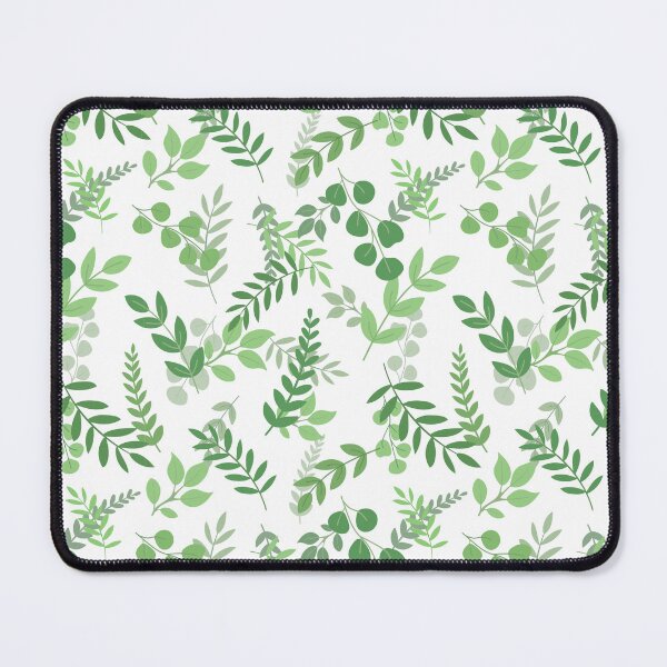 Item preview, Green foliage pattern designed and sold by LivsPlantHouse.