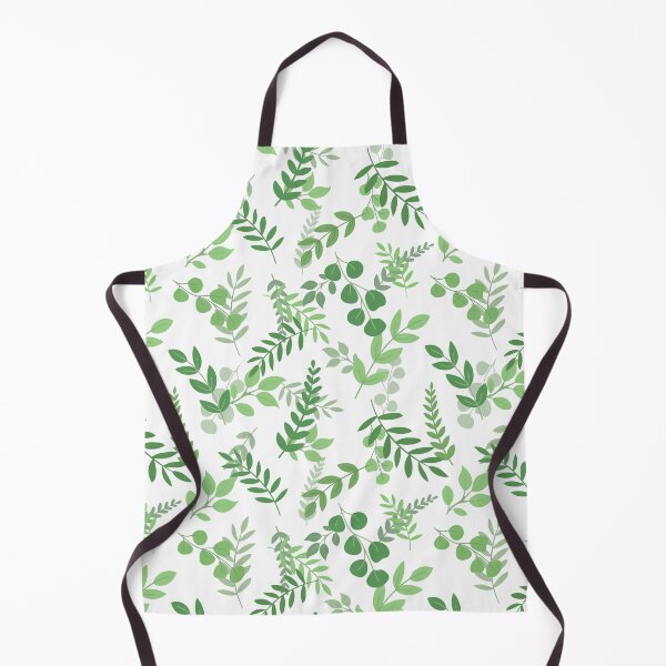 Item preview, Green foliage pattern designed and sold by LivsPlantHouse.