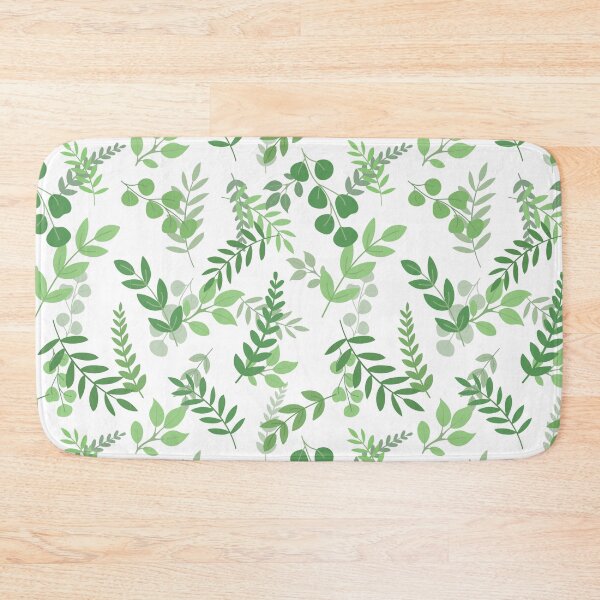 Item preview, Green foliage pattern  designed and sold by LivsPlantHouse.