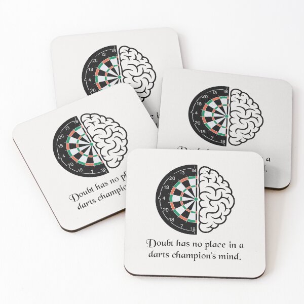 Item preview, Doubt has no place in a darts champion's mind designed and sold by NextRVibe.