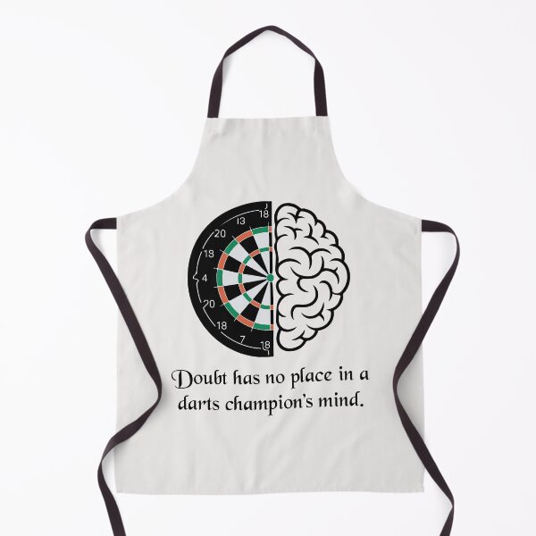 Item preview, Doubt has no place in a darts champion's mind designed and sold by NextRVibe.