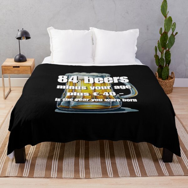 Item preview, 84 beers minus your age... - funny saying designed and sold by Pflugart.